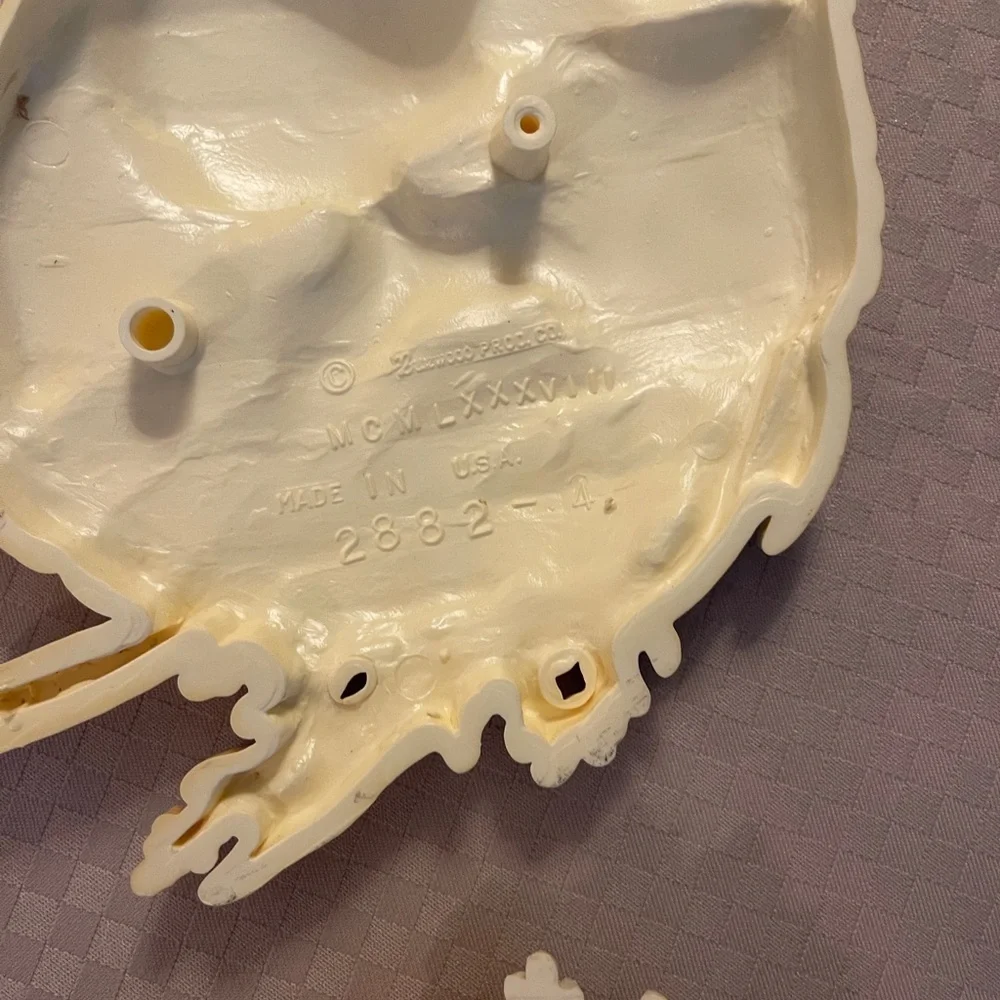 Burwood VTG 1989 Neutral Tone Tropical Fish Seashells 4 Piece Wall Hangings. - Picture 9 of 12